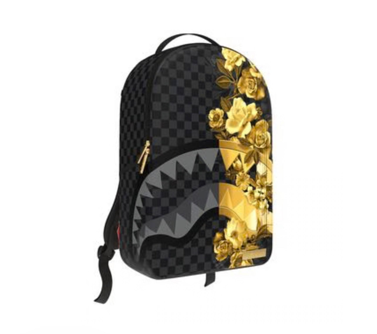 SPRAYGROUND - GOLD FLORAL REMIX BACKPACK