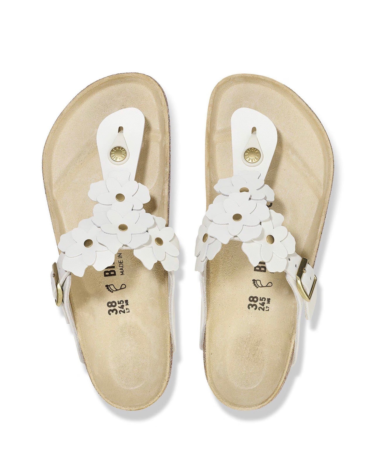 BIRKENSTOCK: GIZEH FLOWERS SANDAL SHOE