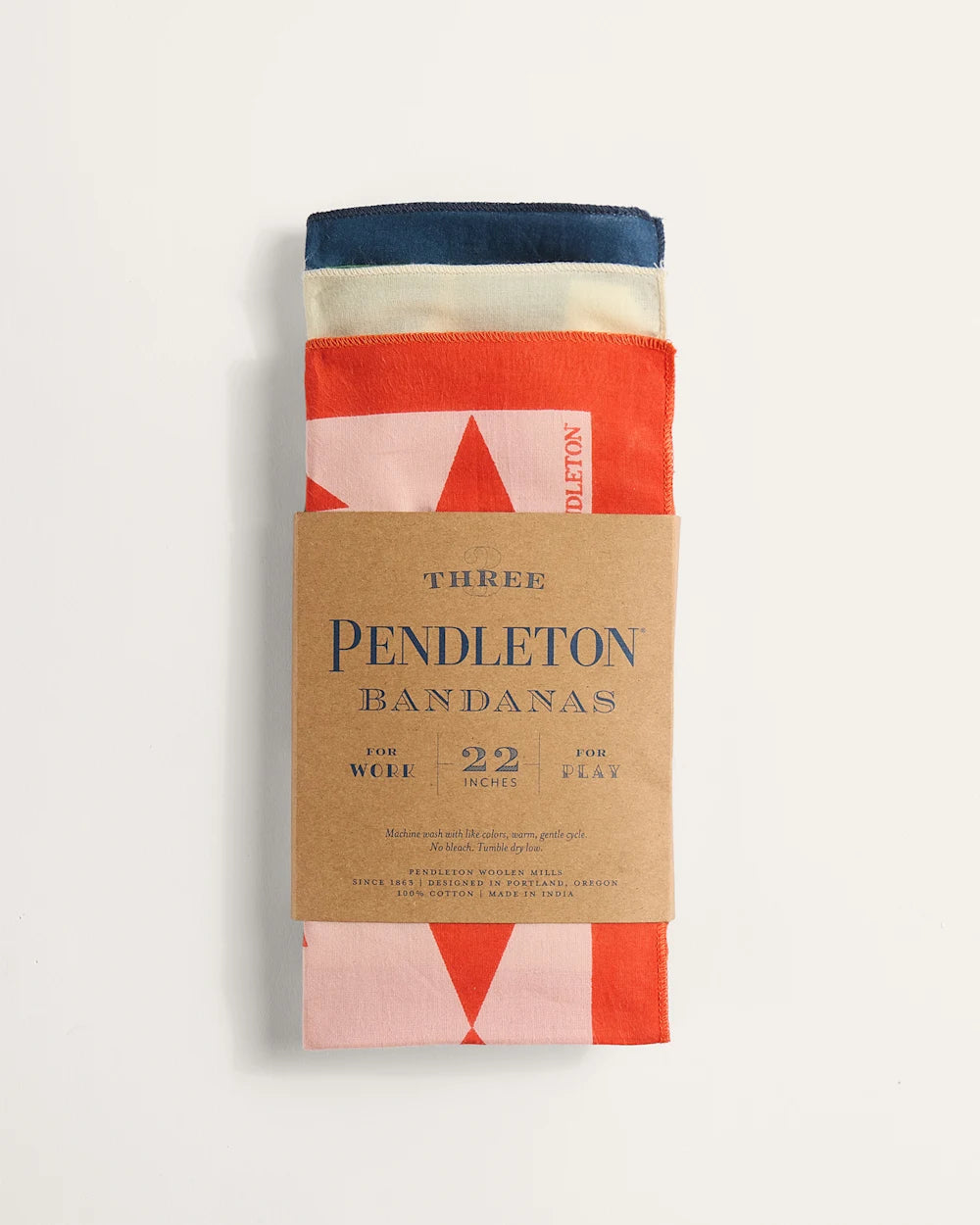 PENDLETON: 3 PACK BANDANA SET ROCK POINT