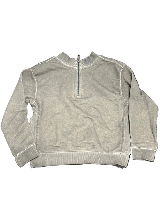8586: KIDS QUARTER ZIP FLEECE TOP