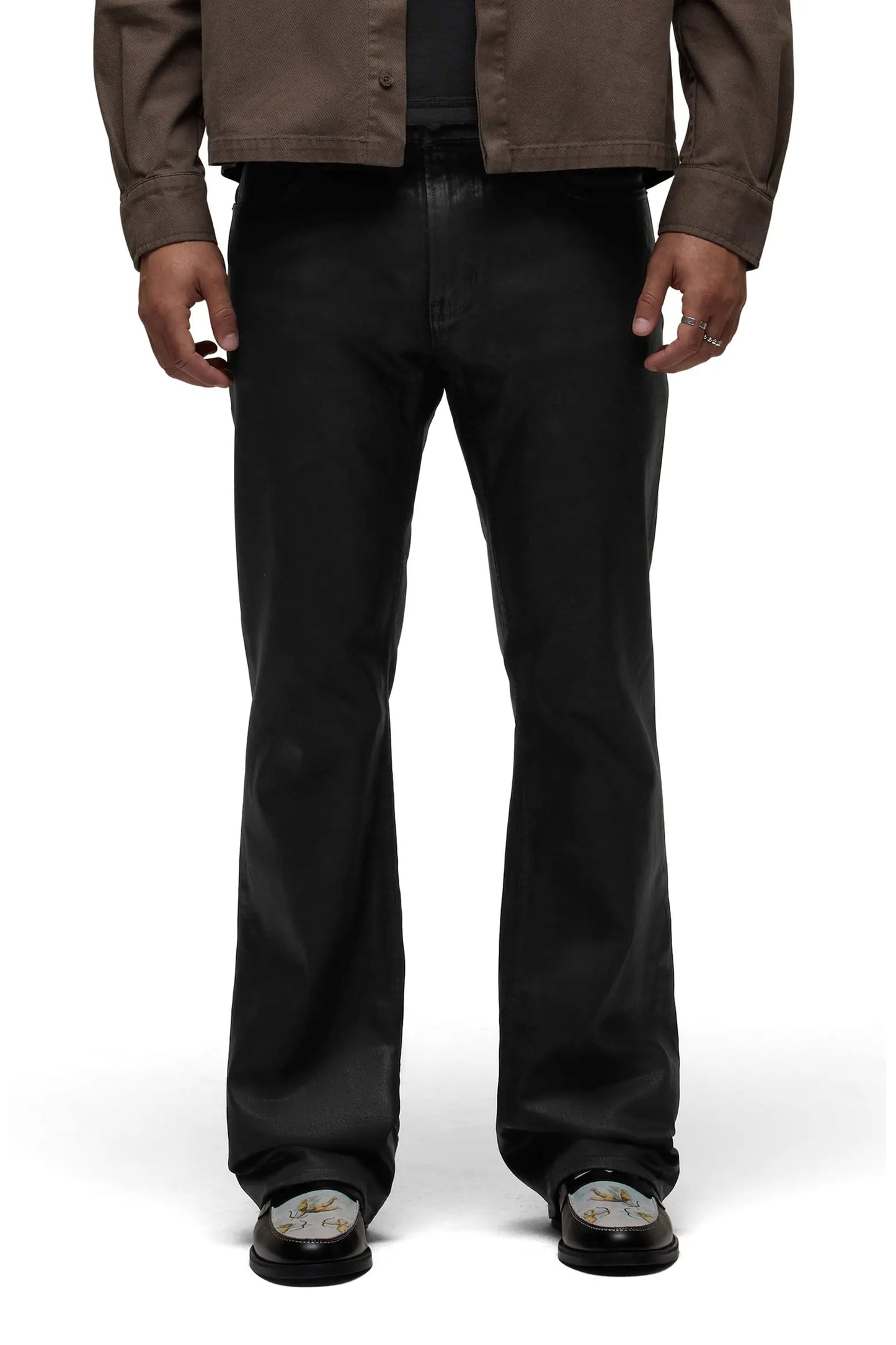 HUDSON WALKER ALKER COATED KICK FLARE