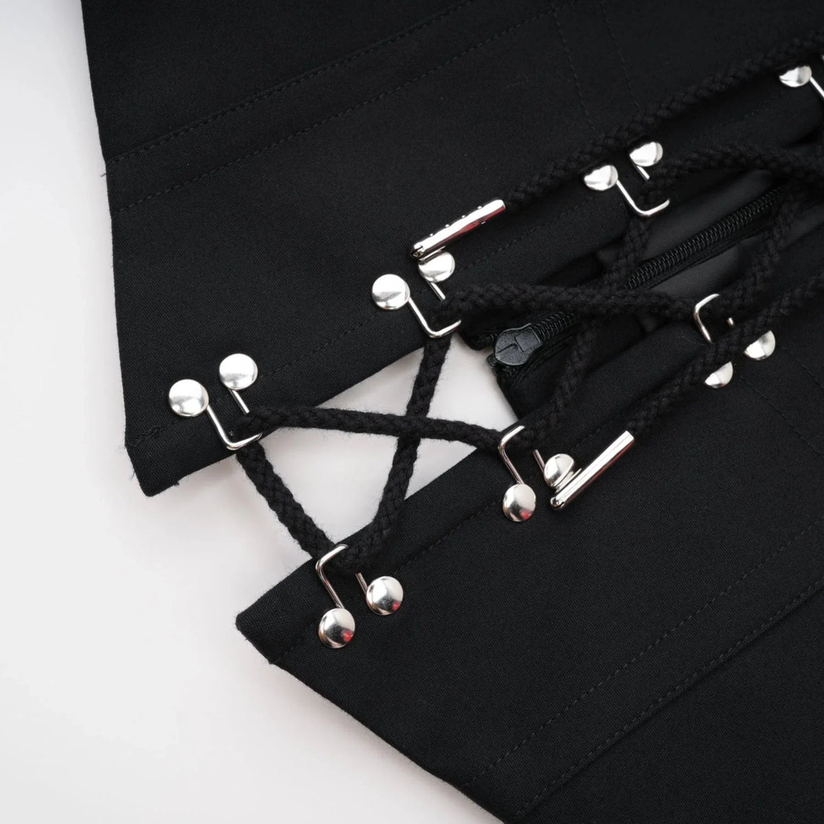 8586 BEULAH STYLE BLACK CROP BLAZER