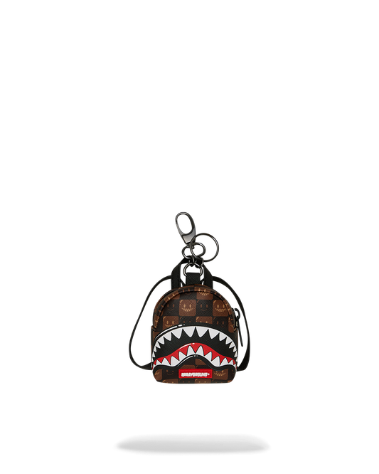 SPRAYGROUND: BUBBLE BROWN KEYCHAIN