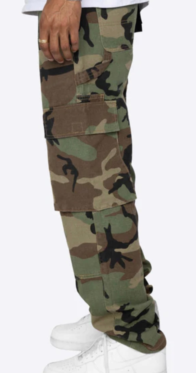 EPTM Ranger cargo pants (Camo side view) green