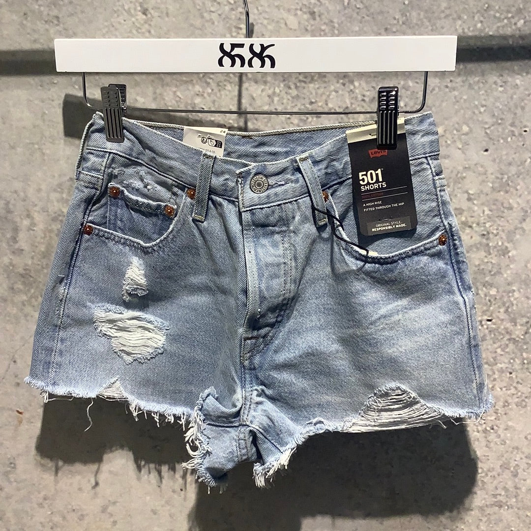 LEVIS PREMIUM: 501 CUT OFF SHORTS