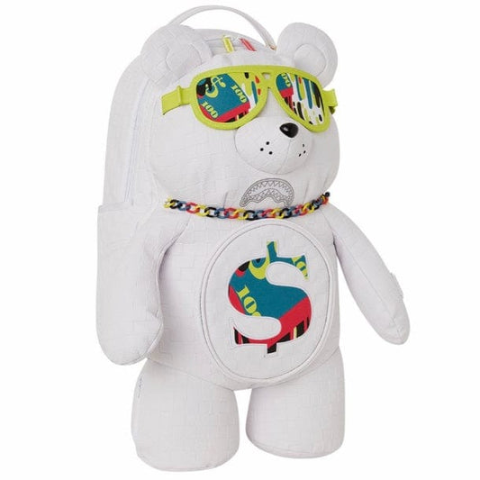 SPRAYGROUND: SCRIBBLE SHARK TEDDY BEAR BACKPACK – 85 86 eightyfiveightysix