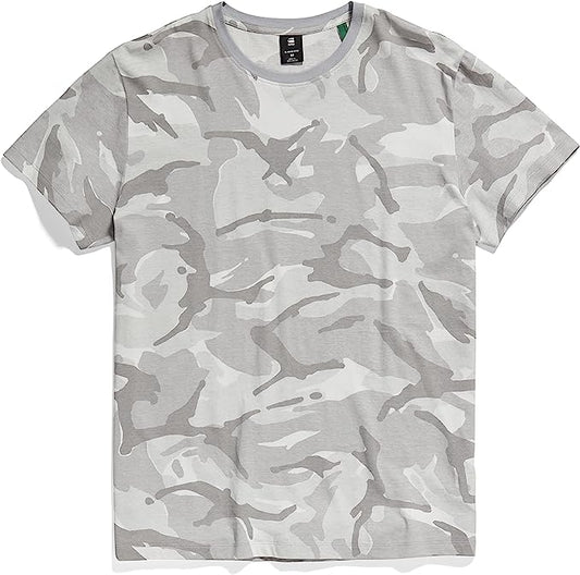 G-STAR: CAMO ALLOVER TEE (grey)