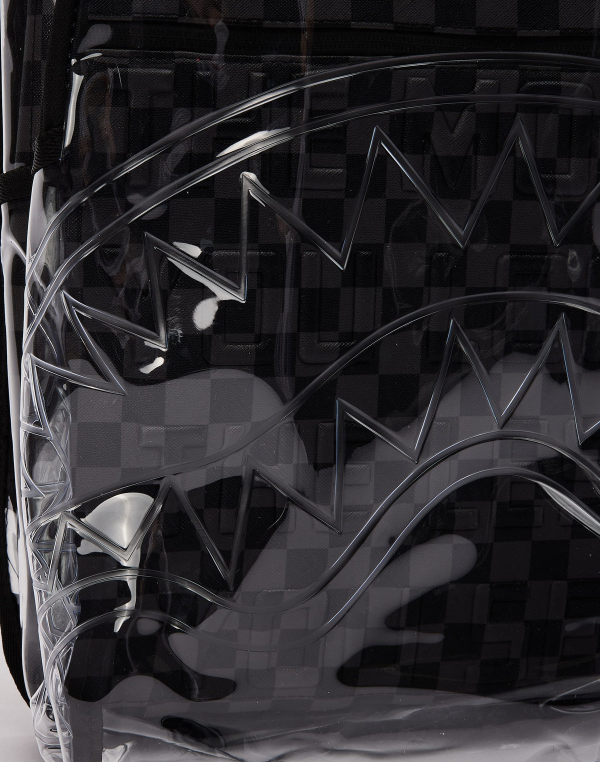 SPRAYGROUND: HIDDEN MESSAGE CLEAR BACKPACK