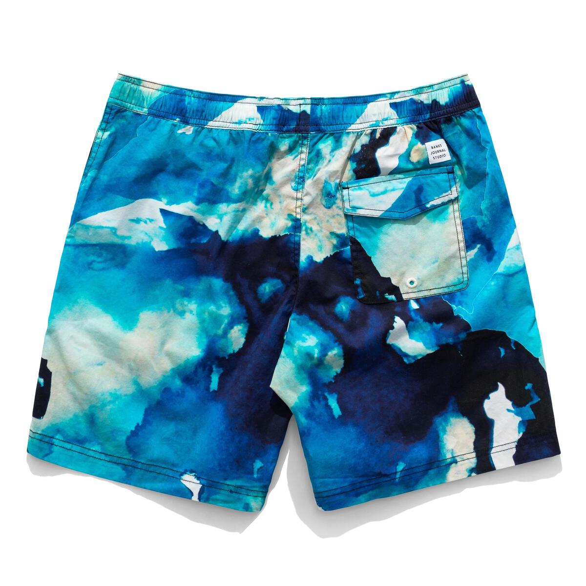 BANKS JOURNAL: NATALIE STRICKLAND STUDIO BOARDSHORT - 8586 (back view)