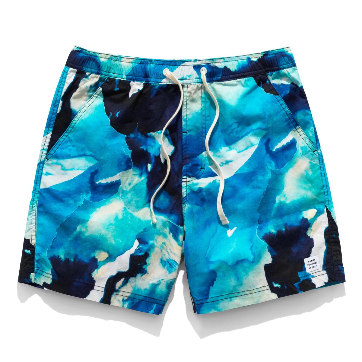 BANKS JOURNAL MENS STUDIO BOARDSHORT - 8586 (front view)