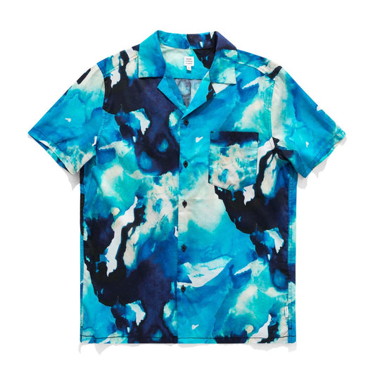 BANKS JOURNAL WATER COLOR BUTTON UP SHIRT - 8586