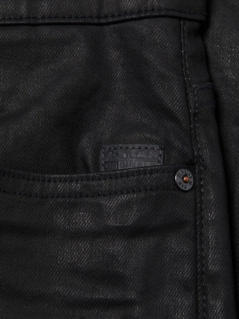 g-star raw mens black skinny denim -8586