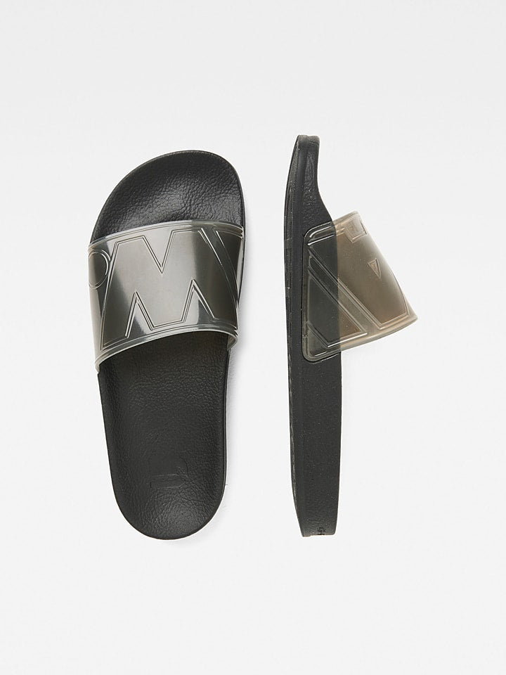 G-STAR RAW TRANSPARENT CART II SLIDE SHOES - 8586