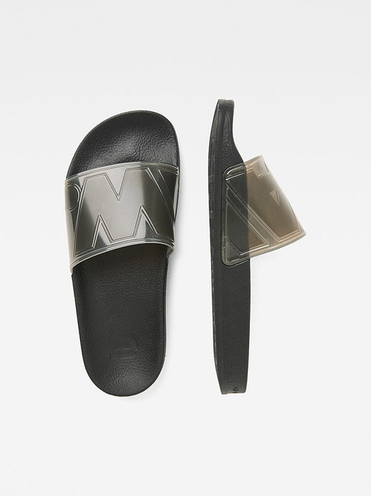 G-STAR RAW TRANSPARENT CART II SLIDE SHOES - 8586