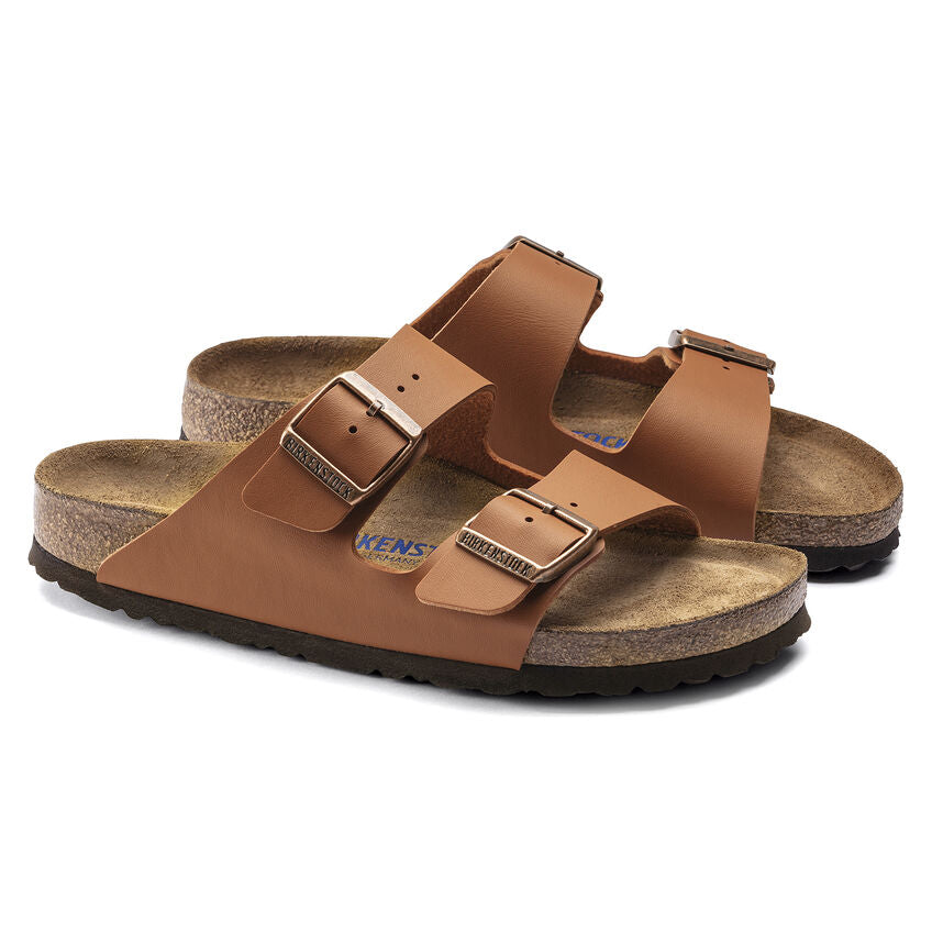 BIRKENSTOCK ARIZONA SOFT FOOTBED GINGER BROWN - 8586