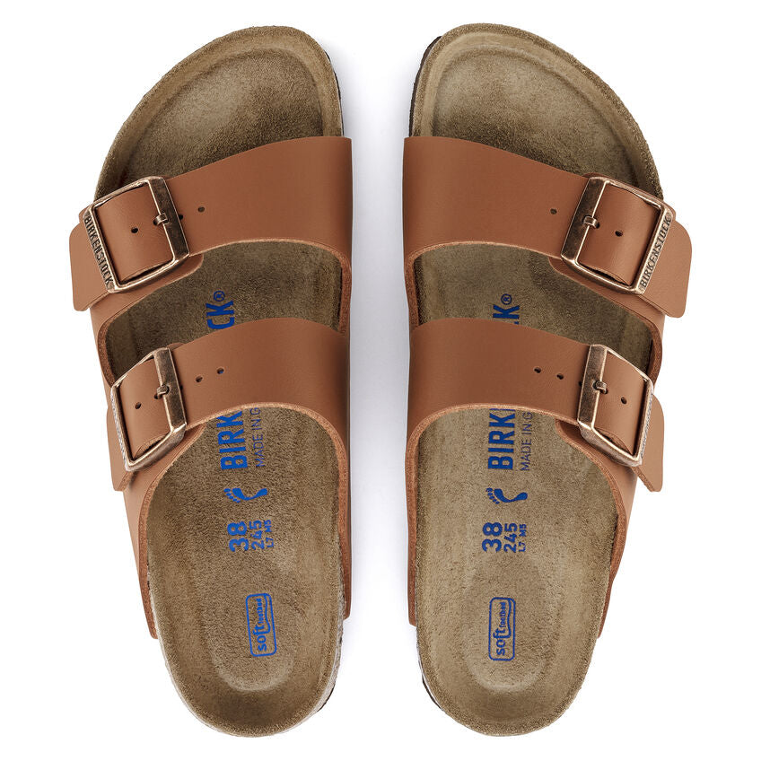 BIRKENSTOCK MEN'S ARIZONA GINGER BROWN SANDAL - 8586