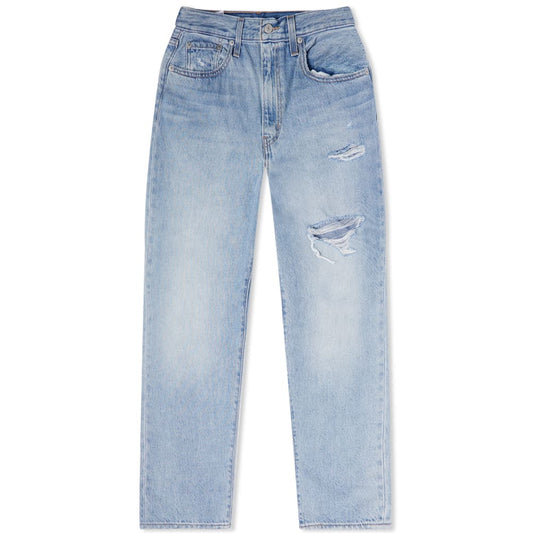 LEVIS HIGH LOOSE DISTRESSED TAPER JEANS HERE TO STAY - 8586