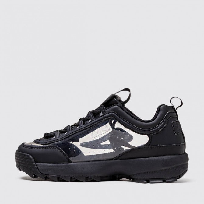 FILA WOMENS DISRUPTOR 11 CLEAR DAD SHOES - 8586