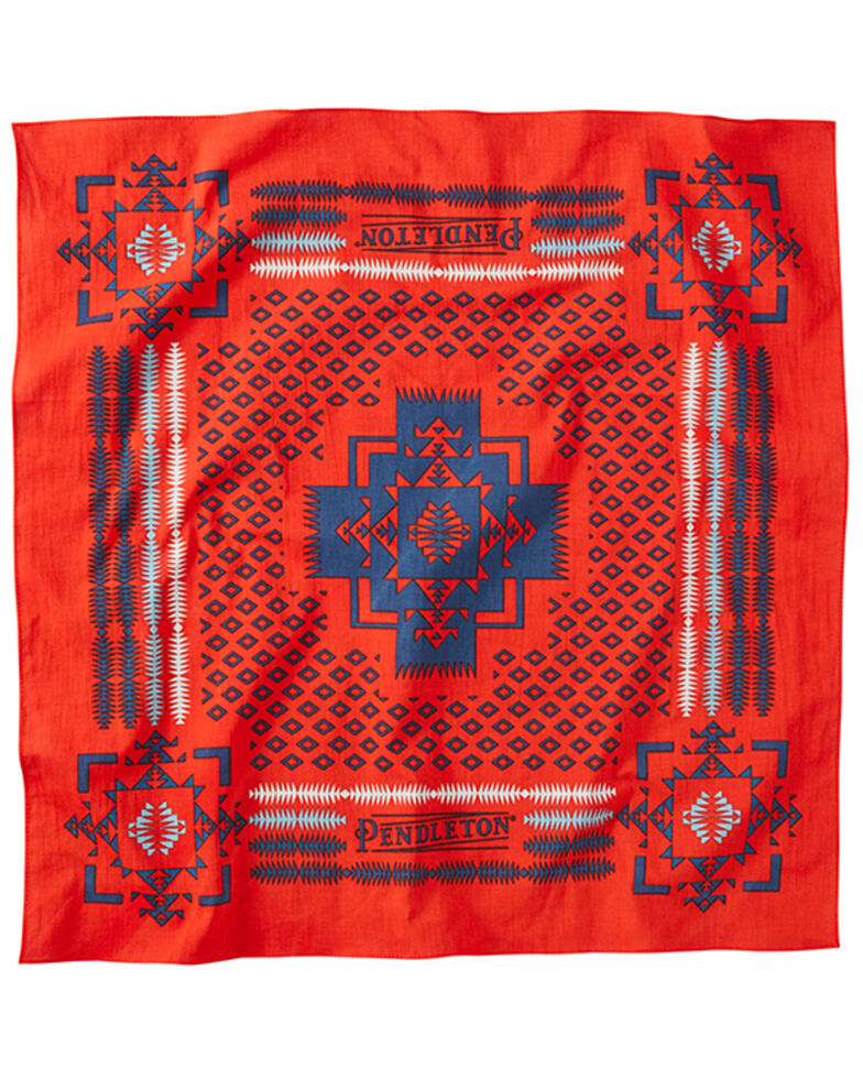 PENDLETON RED FACE COVERING BANDANA - 8586