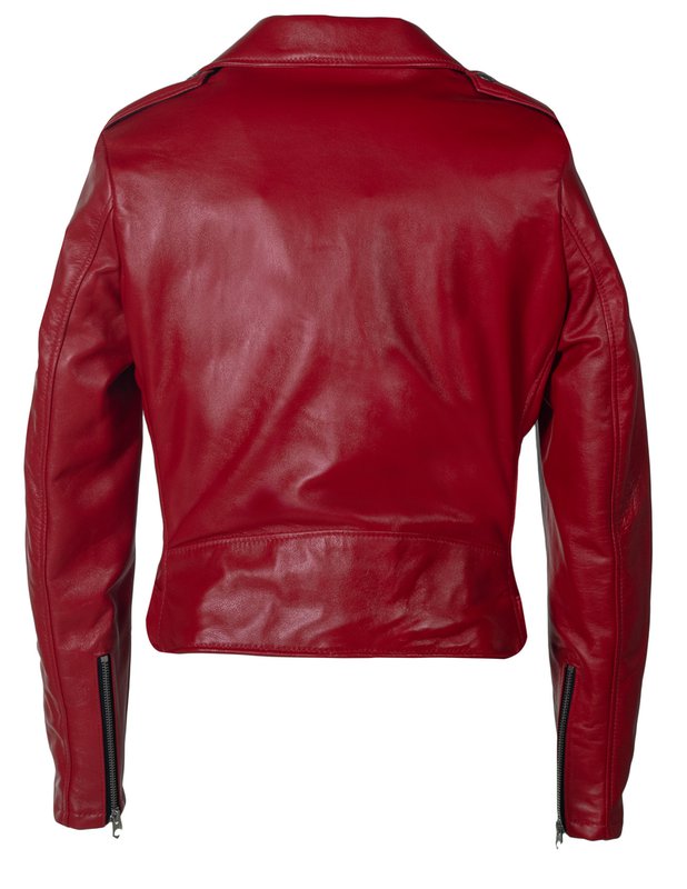 SCHOTT NYC WOMEN'S PERFECTO LEATHER MOTORCYCLE JACKET - 8586