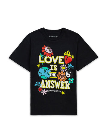 REASON LOVE IS THE ANSWER T-SHIRT - 8586
