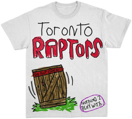 AFTER SCHOOL SPECIAL TORONTO RAPTORS WHITE TEE - 8586