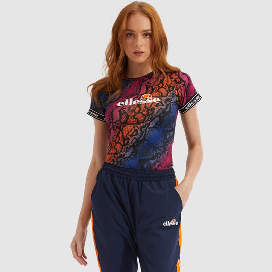 ELLESSE FLARE SNAKESKIN BODYSUIT - 8586