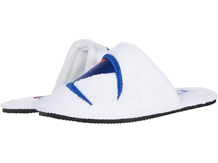 CHAMPION THE SLEEPOVER MENS WHITE SLIDE SLIPPER - 8586
