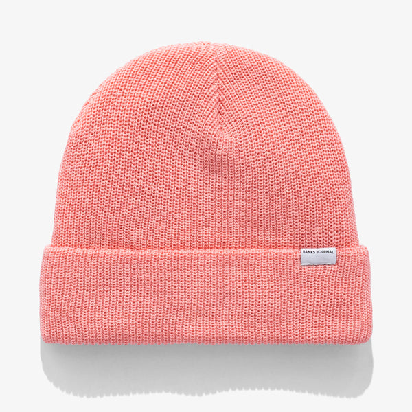 BANKS JOURNAL PRIMARY BEANIE ROSE TAN - 8586