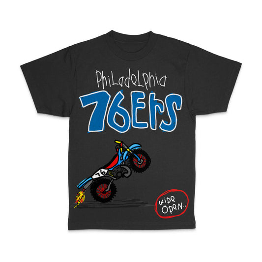 AFTER SCHOOL SPECIAL PHILLY 76ERS NBA T-SHIRT - 8586