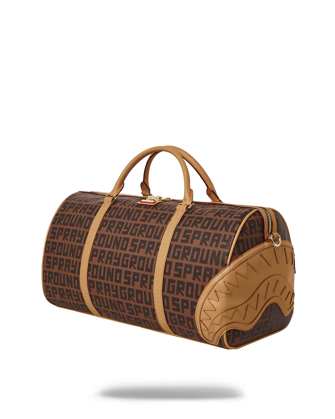 SPRAYGROUND: SPLIT HENNY MONEY CHECK DUFFLE BAG