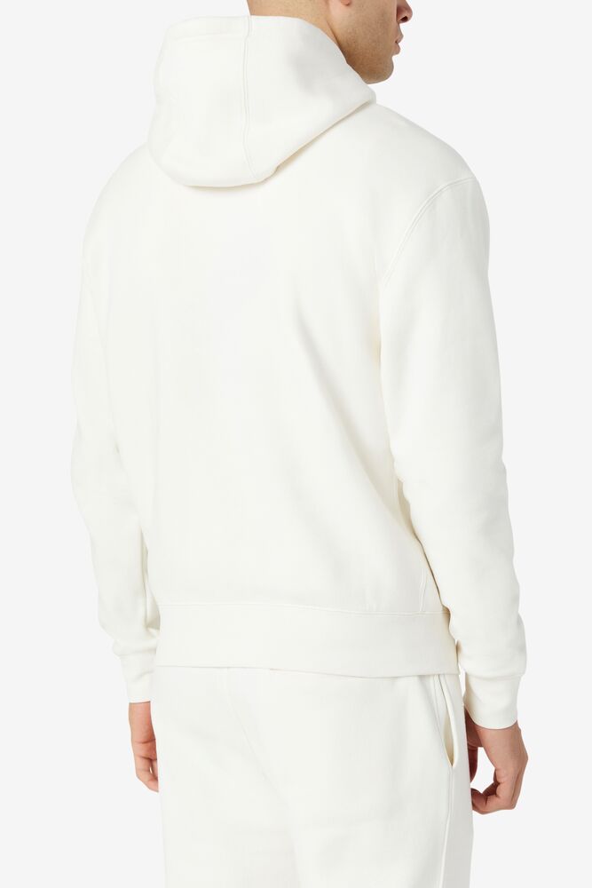 FILA HOODED SWEATSHIRT WHITE - 8586