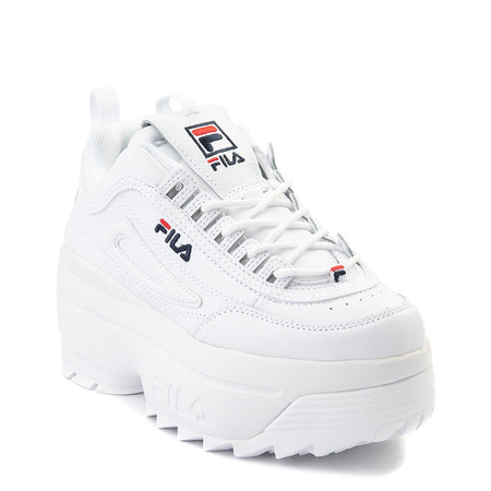 FILA: DISRUPTOR II WEDGE CHUNKY SNEAKERS – 85 86