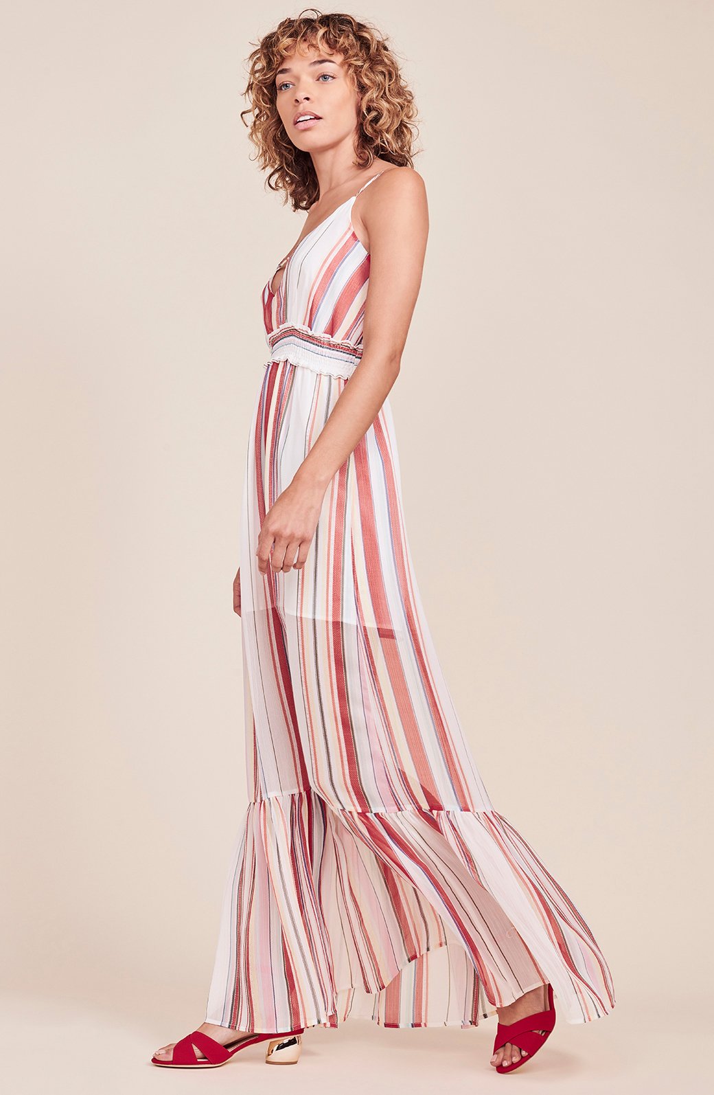 JACK BY BB DAKOTA: LUCIANA MAXI STRIPE DRESS - 85 86 eightyfiveightysix
