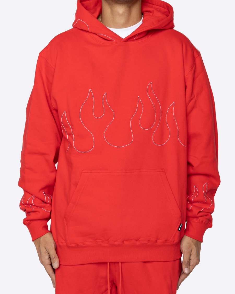 EPTM: FLAME EMBROIDERY HOODIE