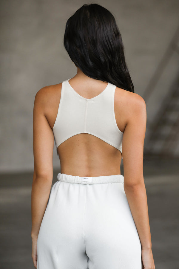 JOAH BROWN: CURVE CROP TANK