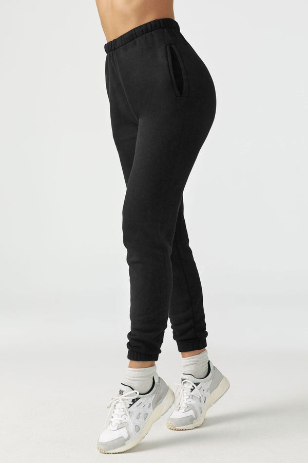 JOAH BROWN BLACK EMPIRE JOGGER SWEATPANTS -