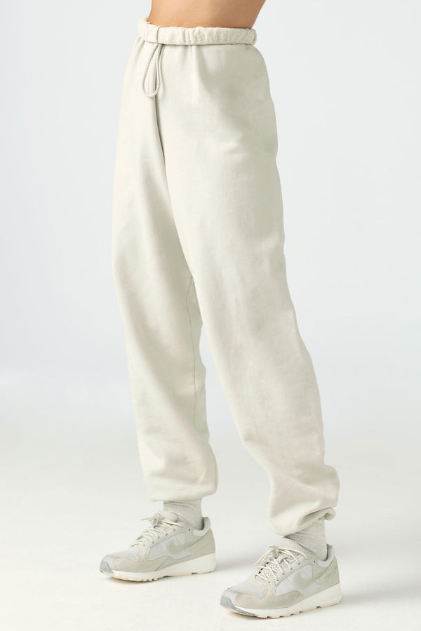 JOAH BROWN OVERSIZED JOGGER SAHARA FRENCH TERRY PANT - 8586