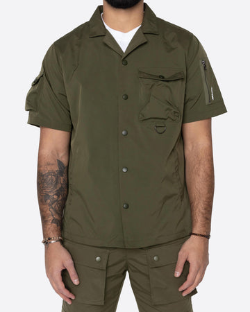 EPTM: SNAP BUTTON SHIRT OLIVE