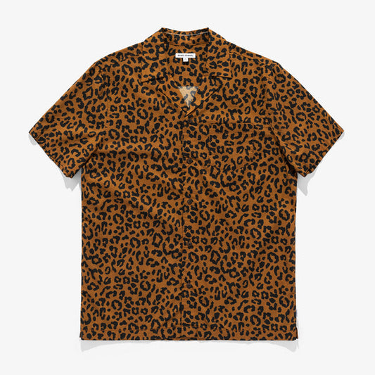 BANKS JOURNAL WILDER SHORT SLEEVE WOVEN - 8586 (animal print)