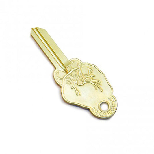 GOODWORTH & CO: BEST WISHES BRASS KEY - 85 86 eightyfiveightysix