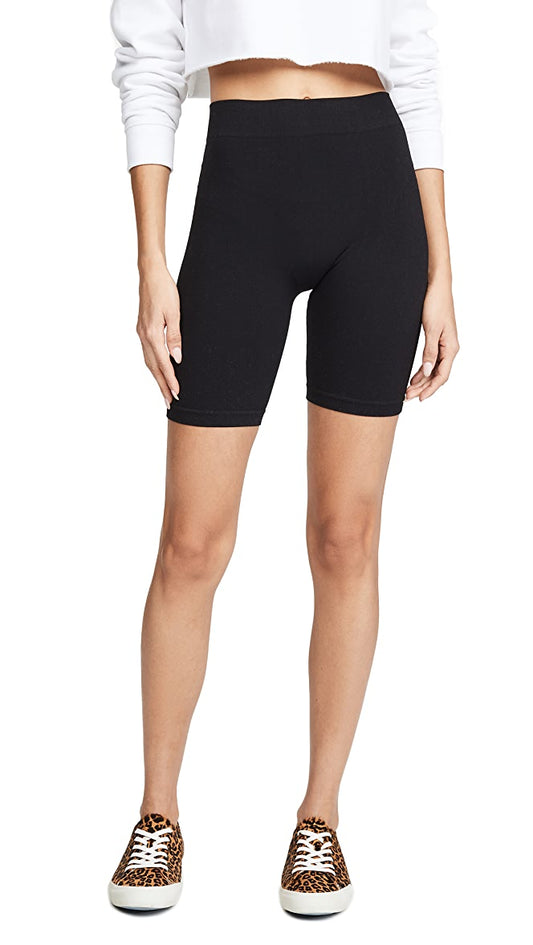 free people smls bike shorts black - 8586