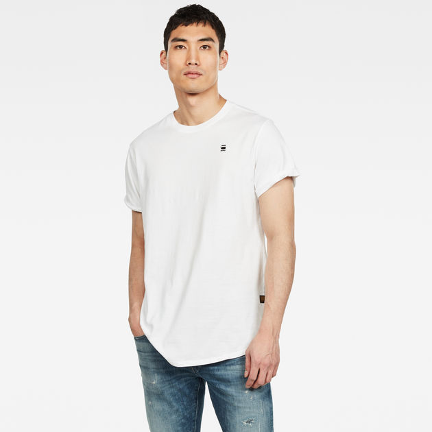 G-STAR RAW LASH CREWNECK T-SHIRT WHITE - 8586