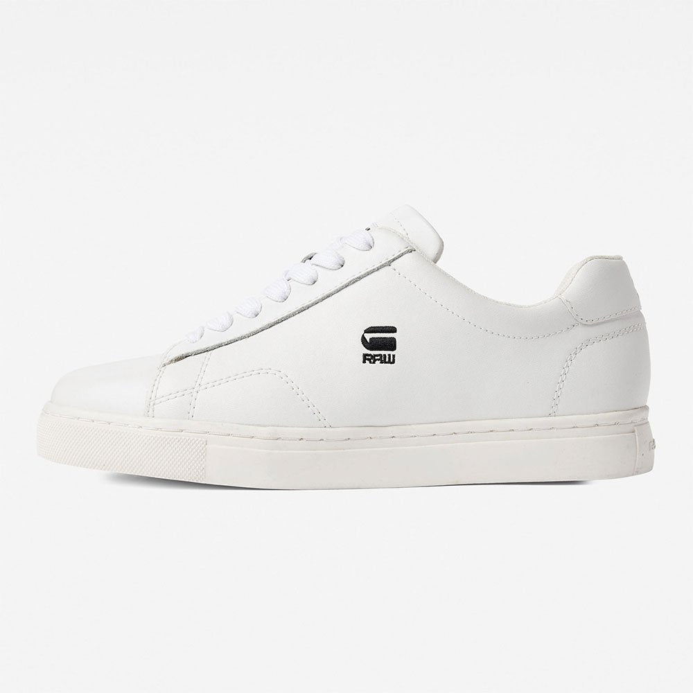 G-STAR RAW CADET MENS LEATHER SNEAKERS - 8586