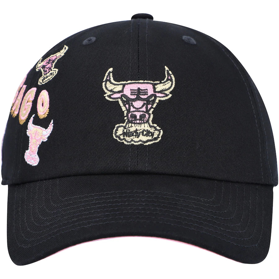 MITCHELL & NESS: NBA STRAPBACK (bulls front view) 