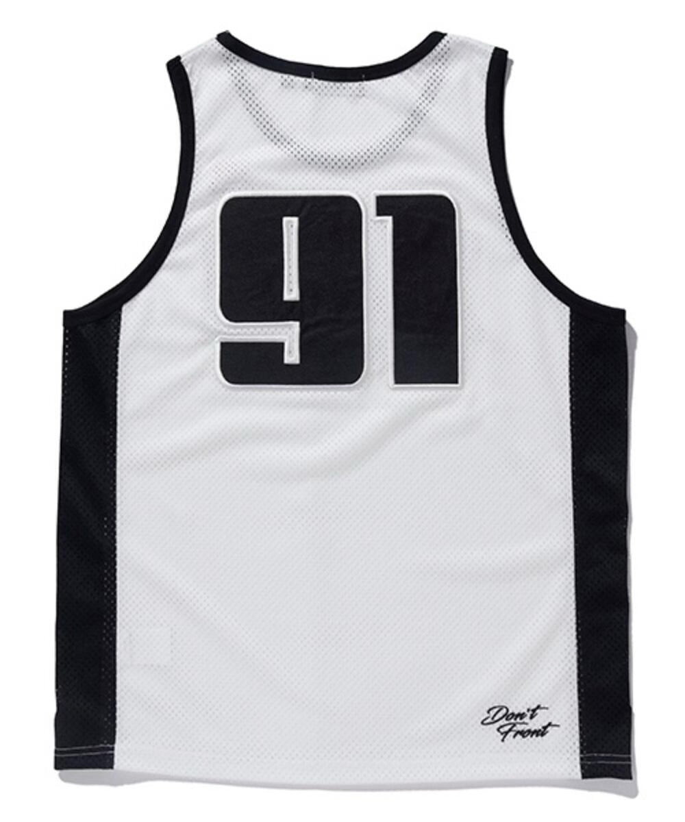 XLARGE MENS WHITE 91 JERSEY - 8586