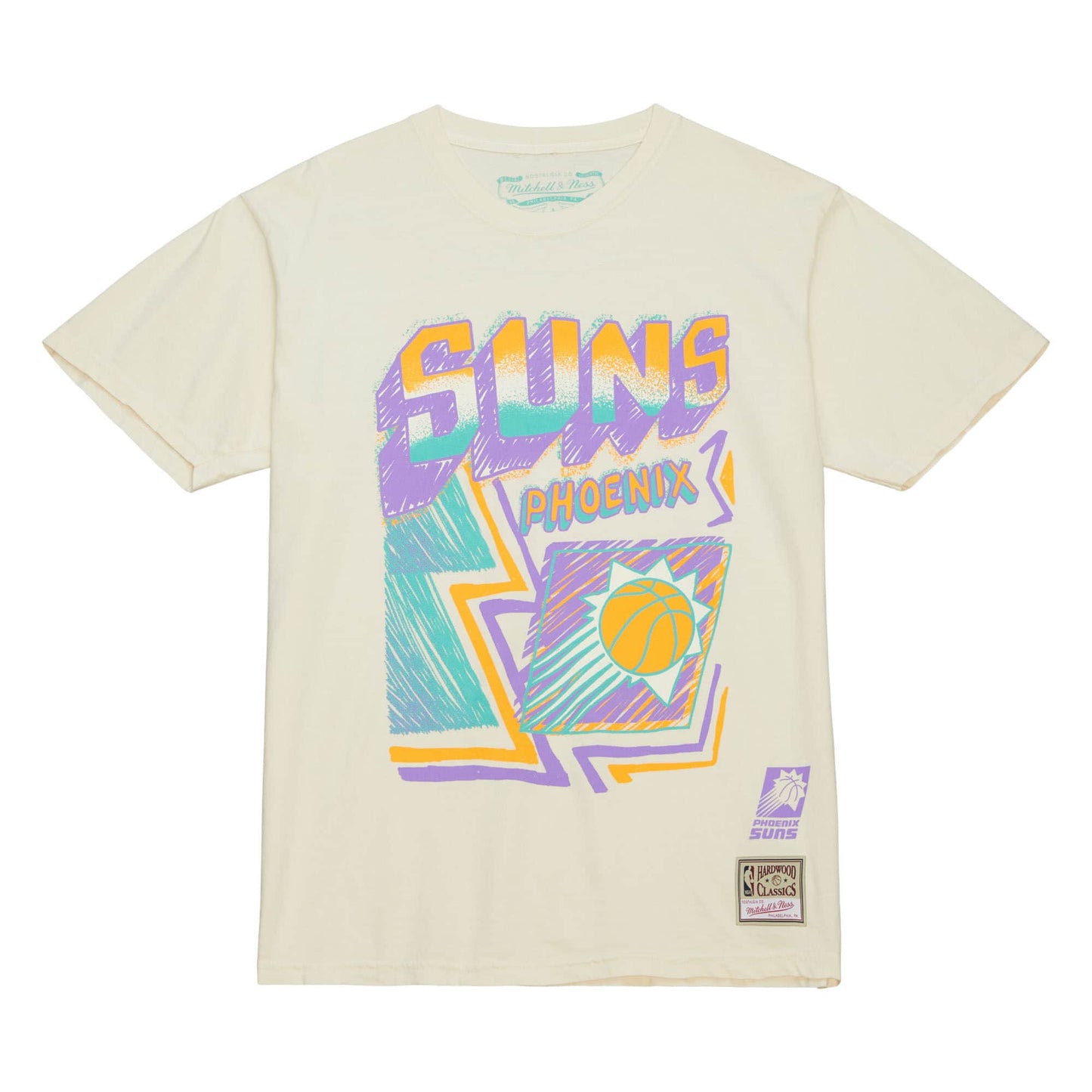 MITCHELL & NESS: OFF WHITE PHOENIX SUNS T-SHIRT