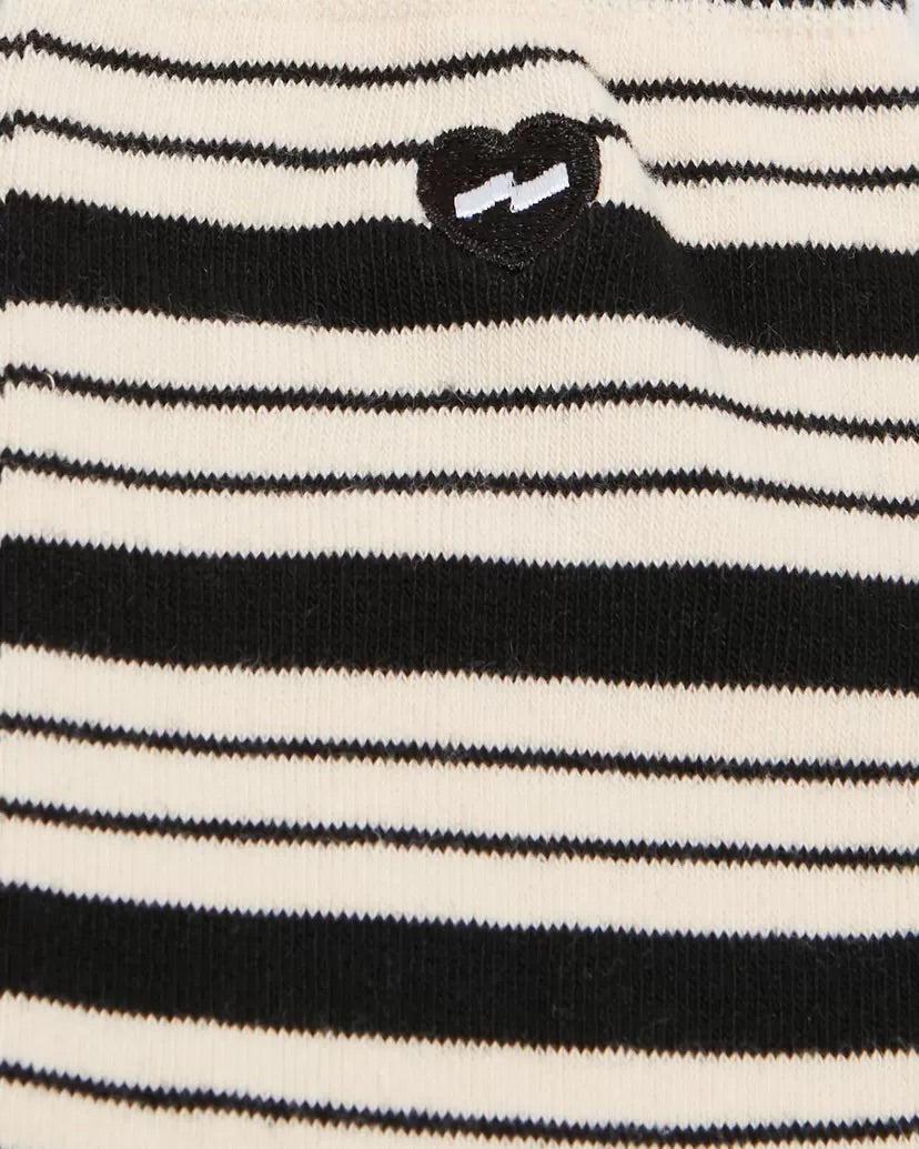 BANKS JOURNAL:  HIGHWAY STRIPED SOCK (up close)