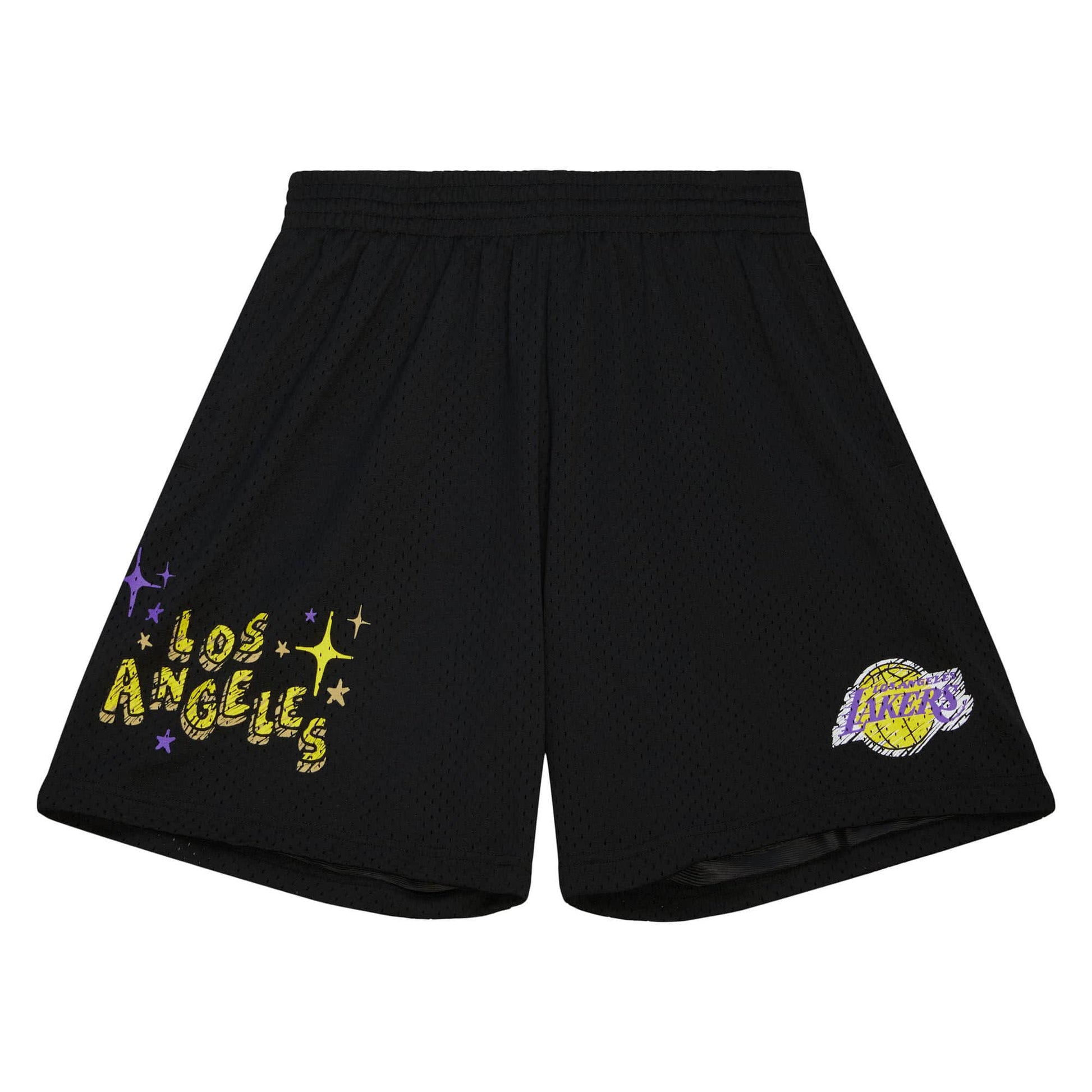 MITCHELL & NESS: LOS ANGELES LAKERS SHORTS – 85 86 eightyfiveightysix