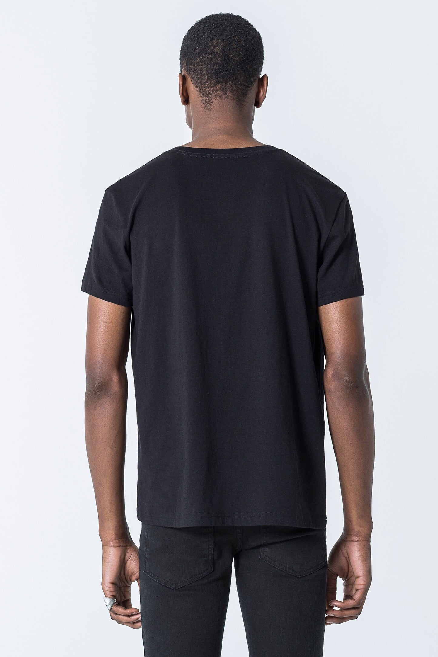 CHEAP MONDAY: STANDARD SKULL STRIPE TEE - 85 86 eightyfiveightysix